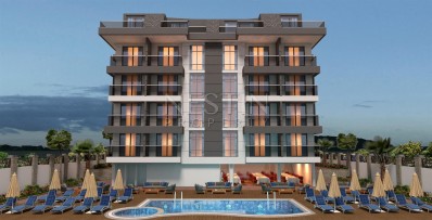 Квартиры 1+1 и пентхаусы 3+1 в жилом комплексе в Авсалларе от застройщика в рассрочку фото 3