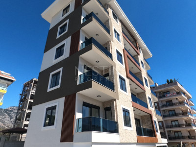 Квартира 1+1 в новом комплексе района Кестель в 250 м от моря фото 3