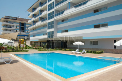 Квартира пентхаус 4+1 в районе Кестель в 100 м от Средиземного моря фото 2