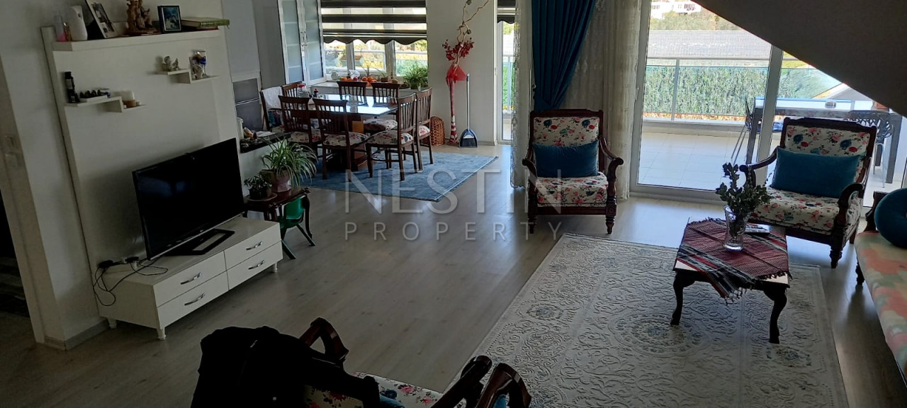 Квартира пентхаус 4+1 в районе Кестель в 100 м от Средиземного моря фото 11