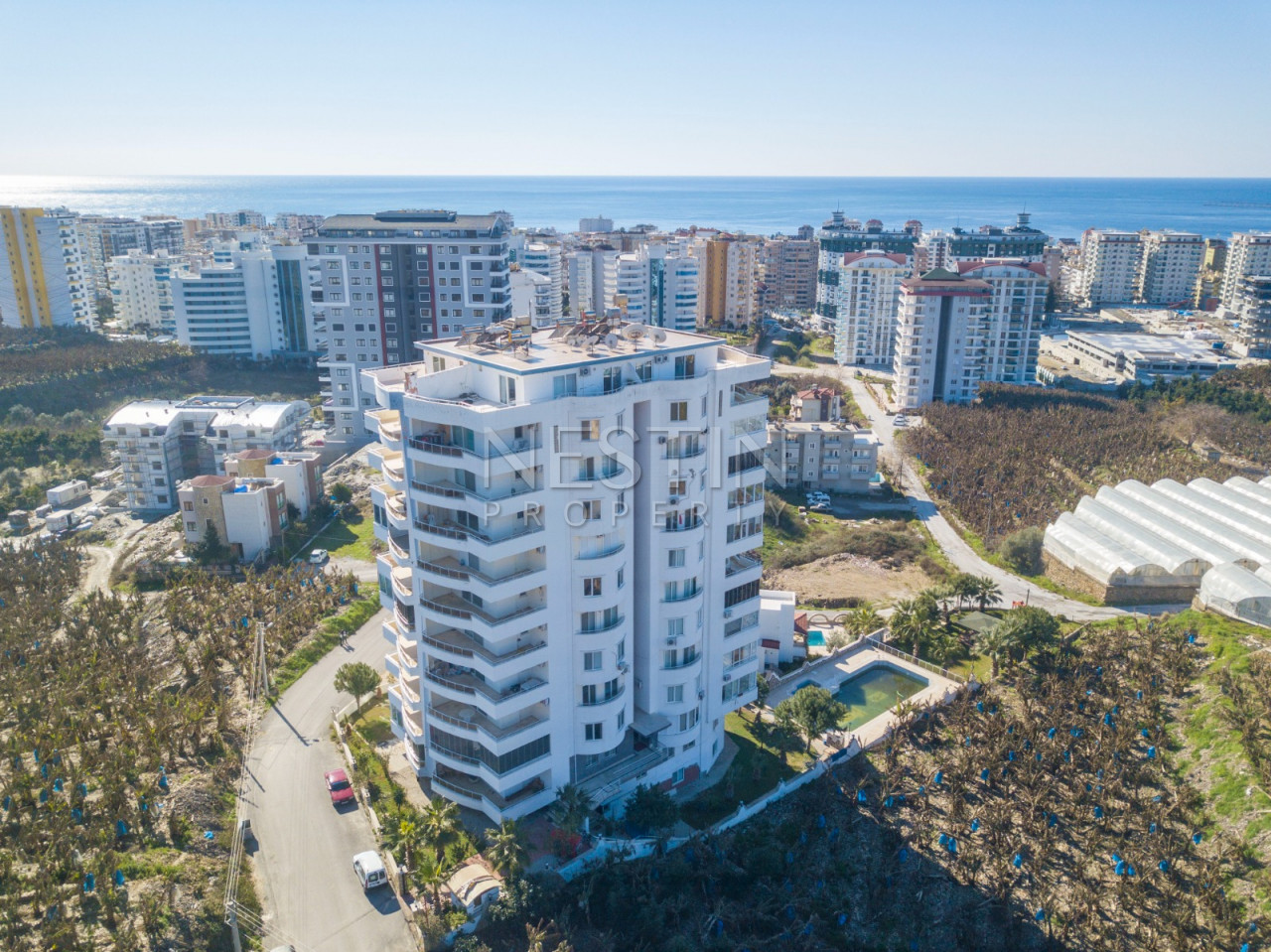 Квартира 2+1 в районе Махмутлар с видом на горы фото 3