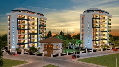 Квартиры различных планировок в новом жилом комплексе от застройщика вблизи пляжа Клеопатры фото 2