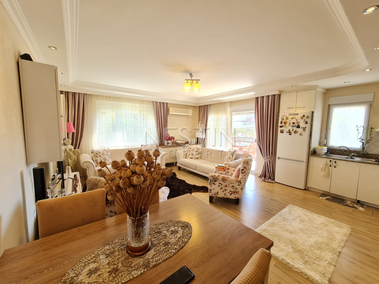 Апартаменты 2+1 в районе Оба, в 150 м от Средиземного моря фото 12