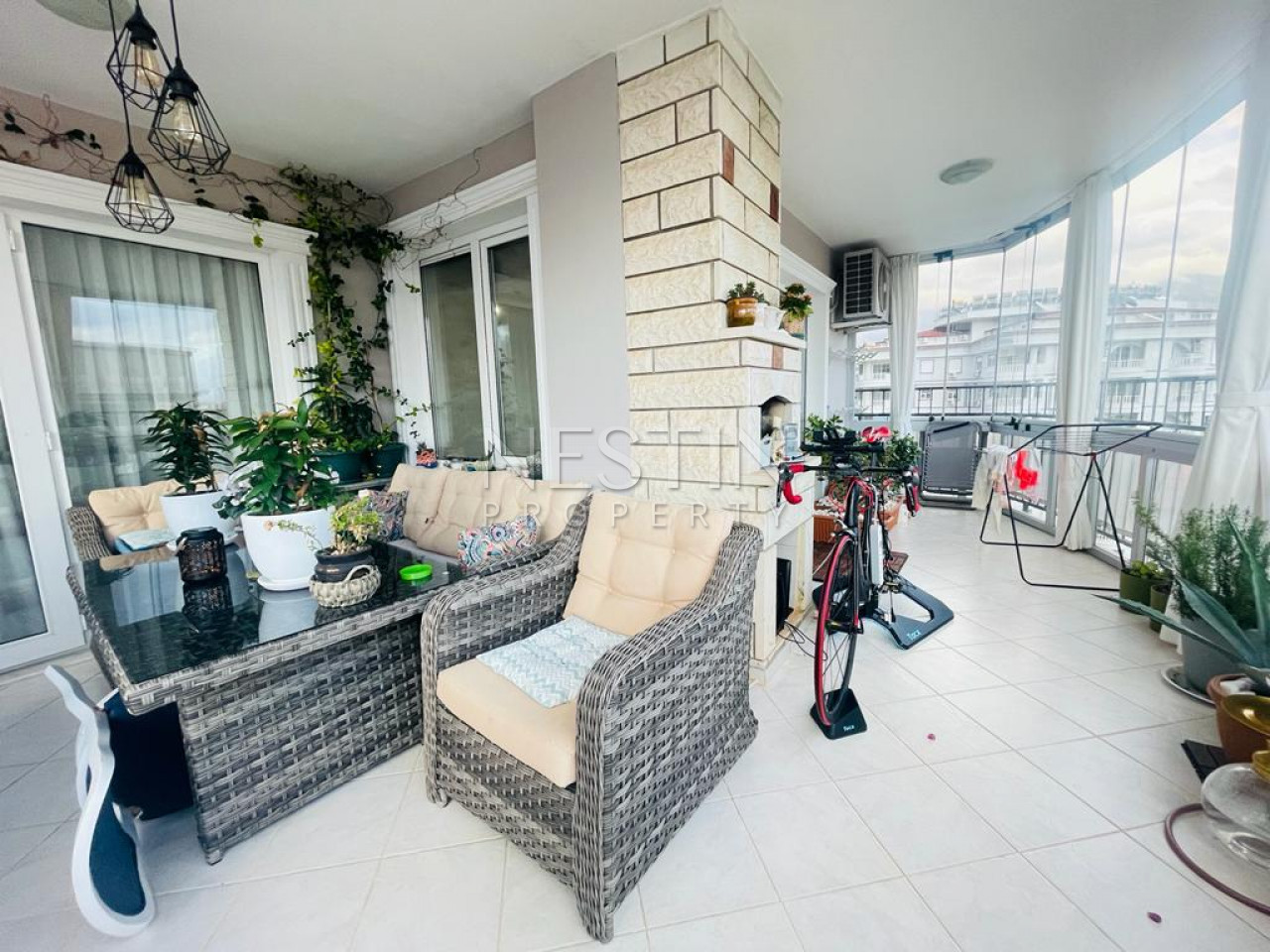 Просторная квартира 2+1 в комплексе района Тосмур фото 21