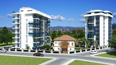 Квартиры различных планировок в новом жилом комплексе от застройщика вблизи пляжа Клеопатры фото 13