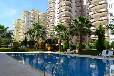 Квартира 2+1 в районе Махмутлар с видом на море фото 3