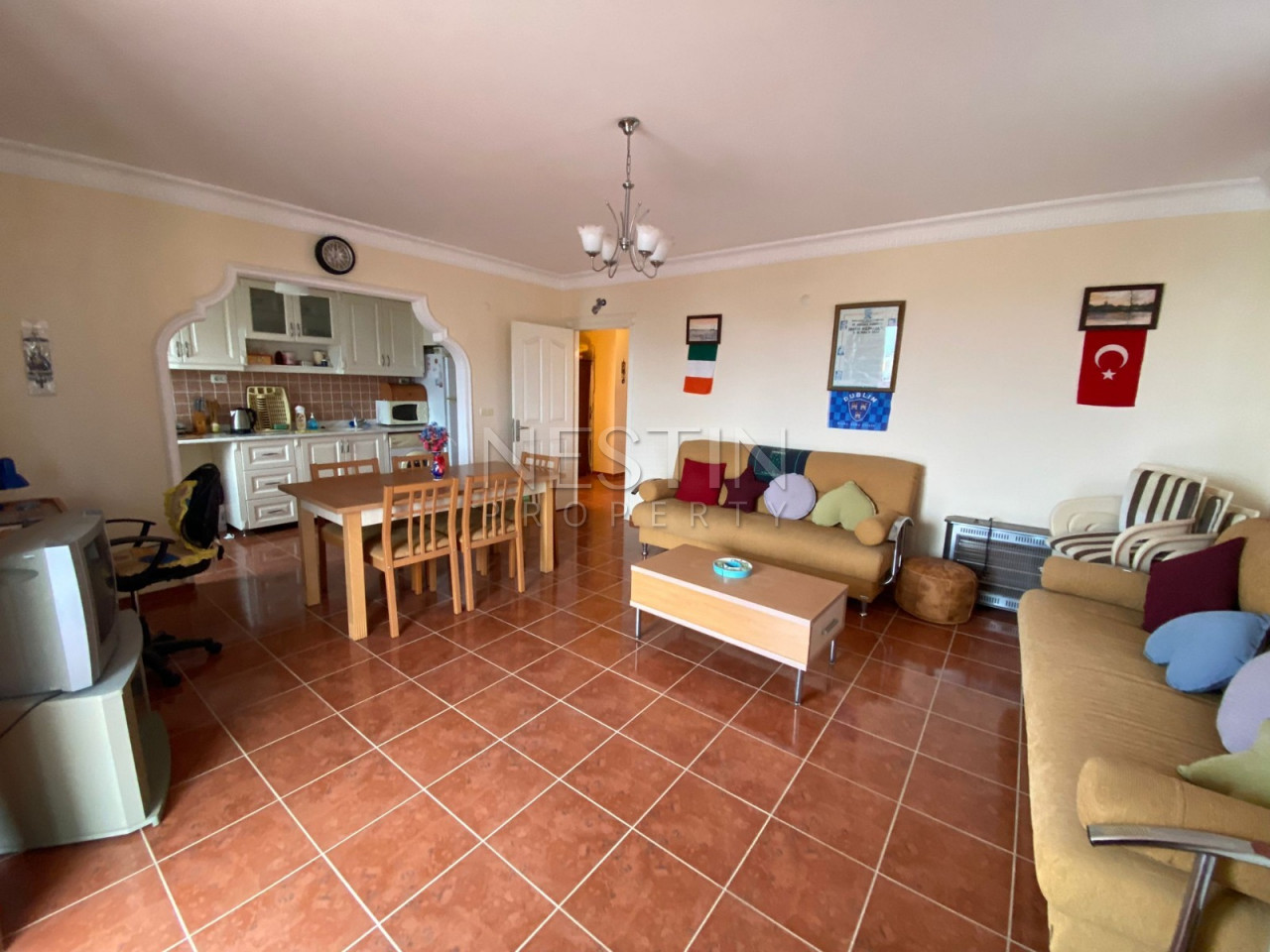 Квартира 2+1 в районе Махмутлар с видом на море фото 13