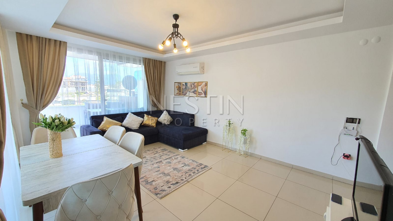 Квартира дуплекс 2+1 в хорошем комплексе района Кестель фото 14