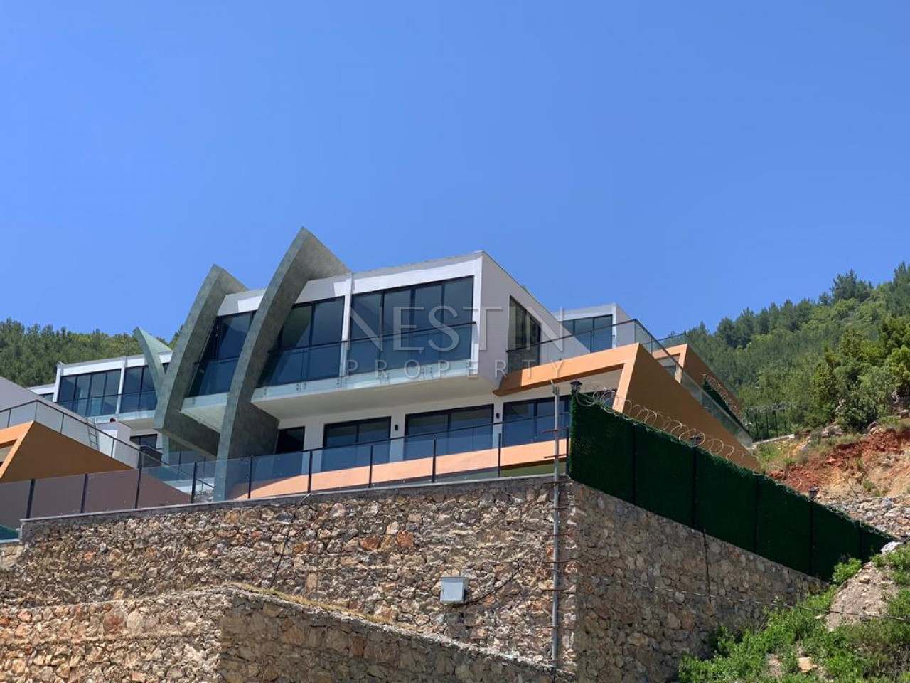 Вилла 5+1 в комплексе в городе Аланья в районе Тепе фото 2