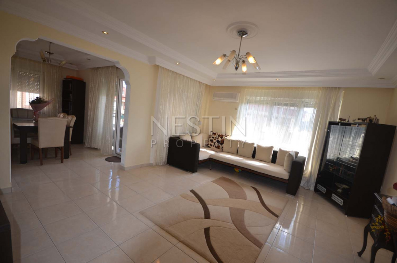 Квартира пентхаус 3+1 в районе Оба, в 300 м от Средиземного моря фото 15