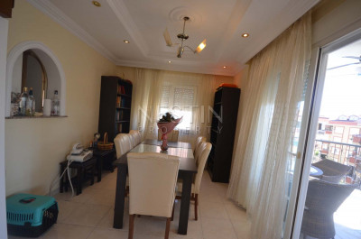 Квартира пентхаус 3+1 в районе Оба, в 300 м от Средиземного моря фото 16