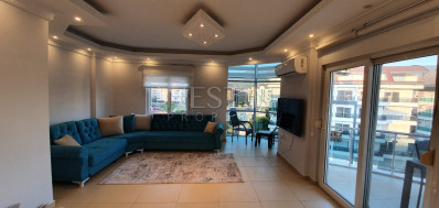 Квартира пентхаус 3+1 в районе Оба, в 200 м от Средиземного моря фото 2