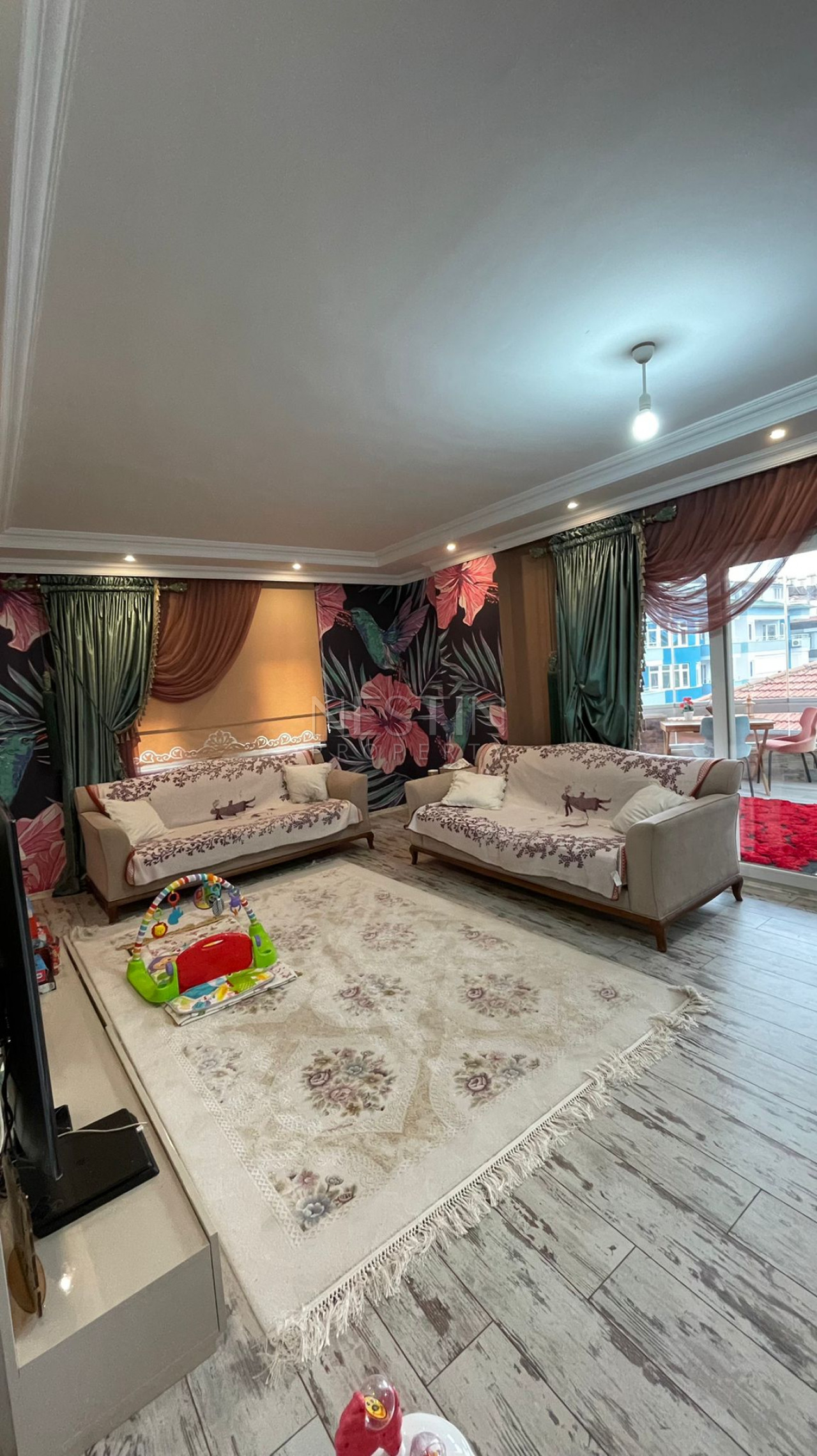 Квартира пентхаус 3+1 в районе Оба, в 150 м от Средиземного моря фото 12