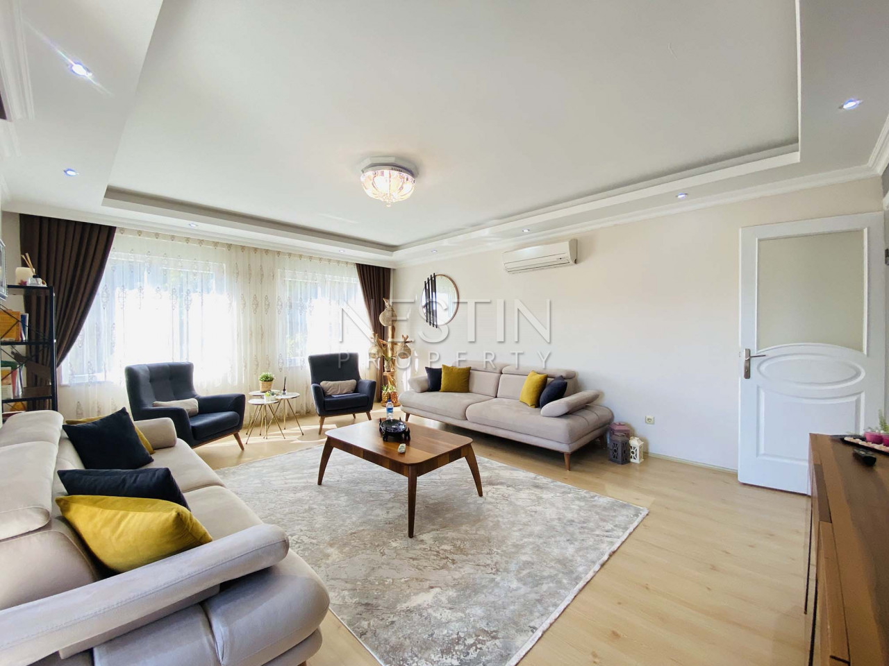 Квартира 3+1 с отдельной кухней в центре города Аланья фото 11