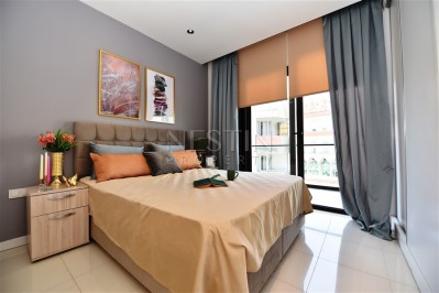 Меблированная квартира в элитном комплексе всего в 100 метрах от моря в Оба фото 19