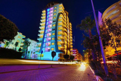 Квартира 1+1 в хорошем комплексе в Махмутларе, в 250 м от моря фото 1