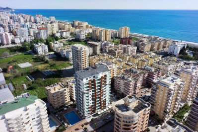 Квартира 1+1 в хорошем комплексе в Махмутларе, в 250 м от моря фото 2