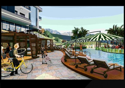 Новый инвестиционный проект в Махмутларе на начальном этапе строительства фото 4