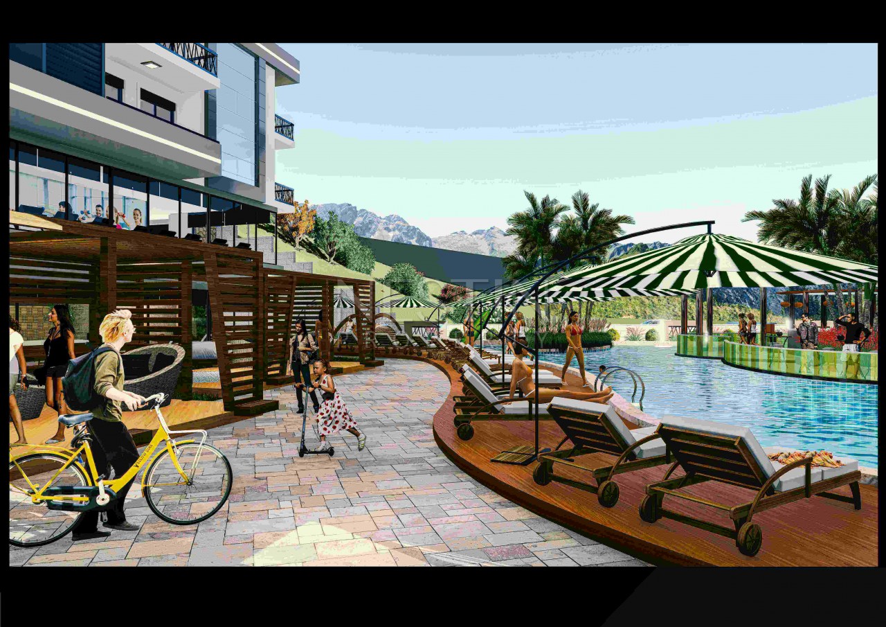 Новый инвестиционный проект в Махмутларе на начальном этапе строительства фото 4