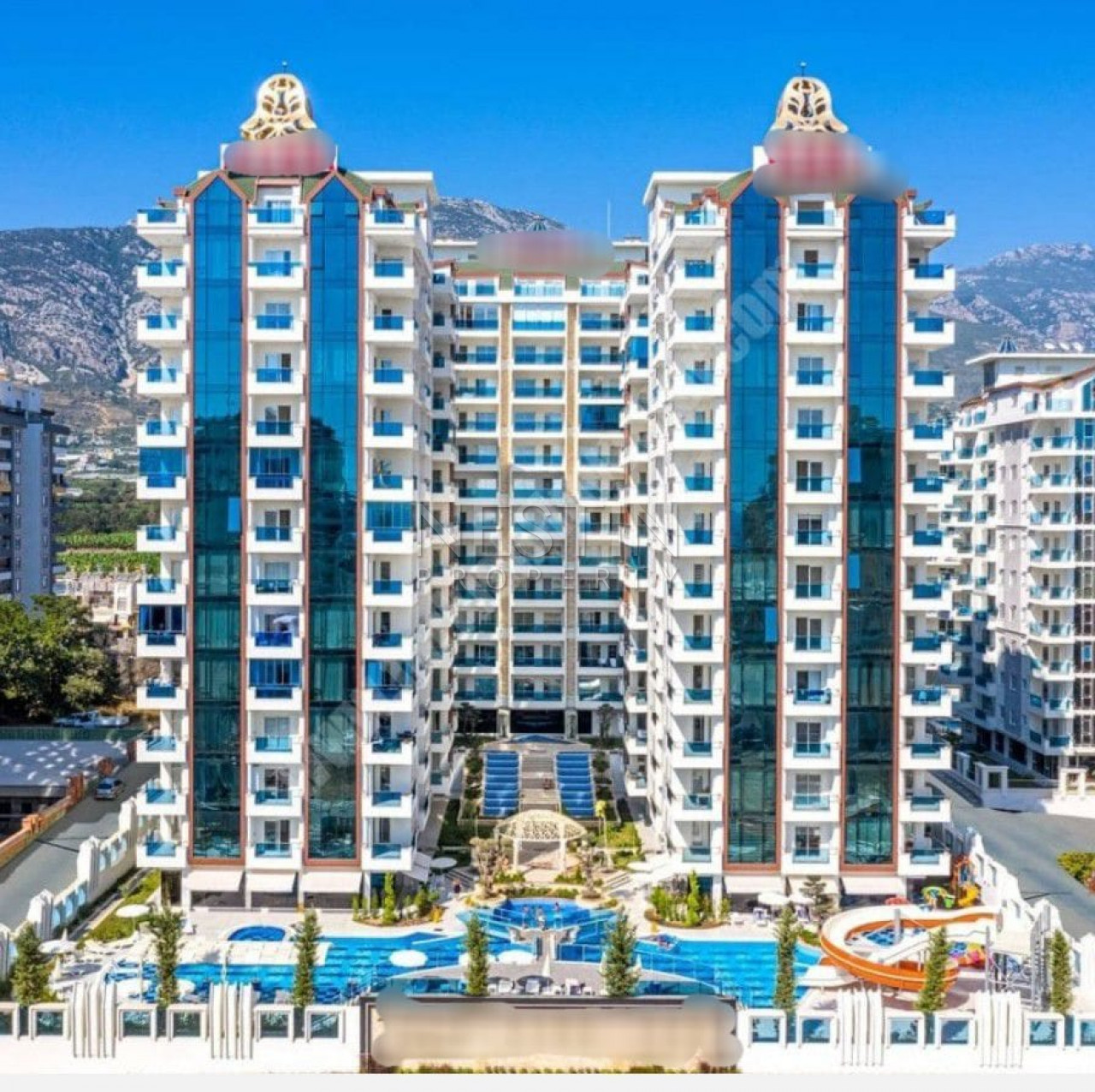 Шикарный пентхаус 5+1 в районе Махмутлар с видом на море и горы фото 1