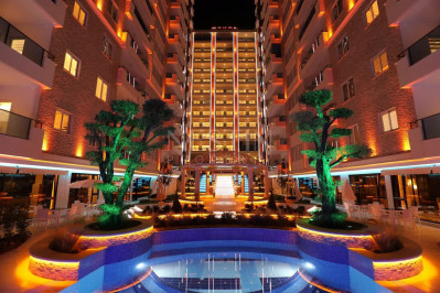 Шикарный пентхаус 5+1 в районе Махмутлар с видом на море и горы фото 4