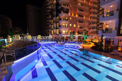 Шикарный пентхаус 5+1 в районе Махмутлар с видом на море и горы фото 6