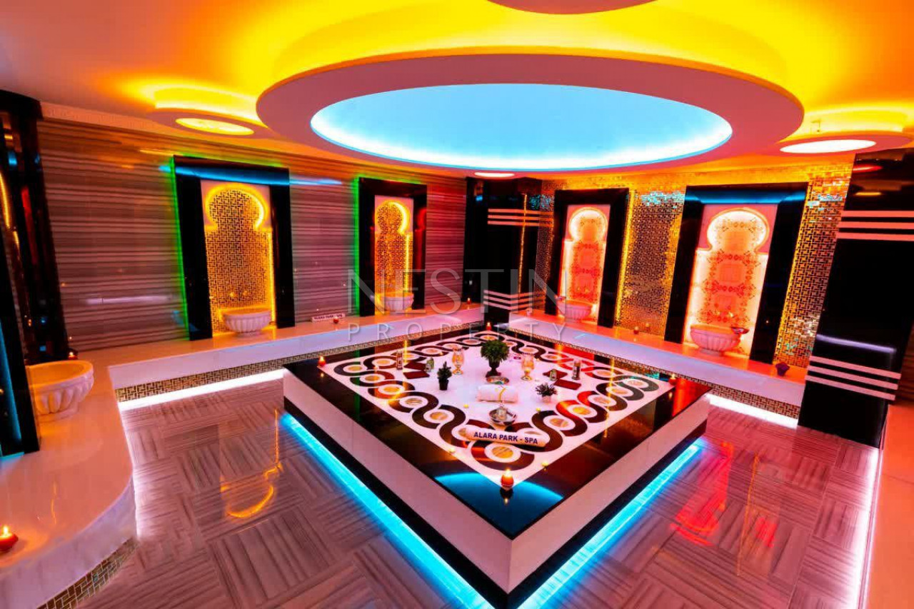 Шикарный пентхаус 5+1 в районе Махмутлар с видом на море и горы фото 12