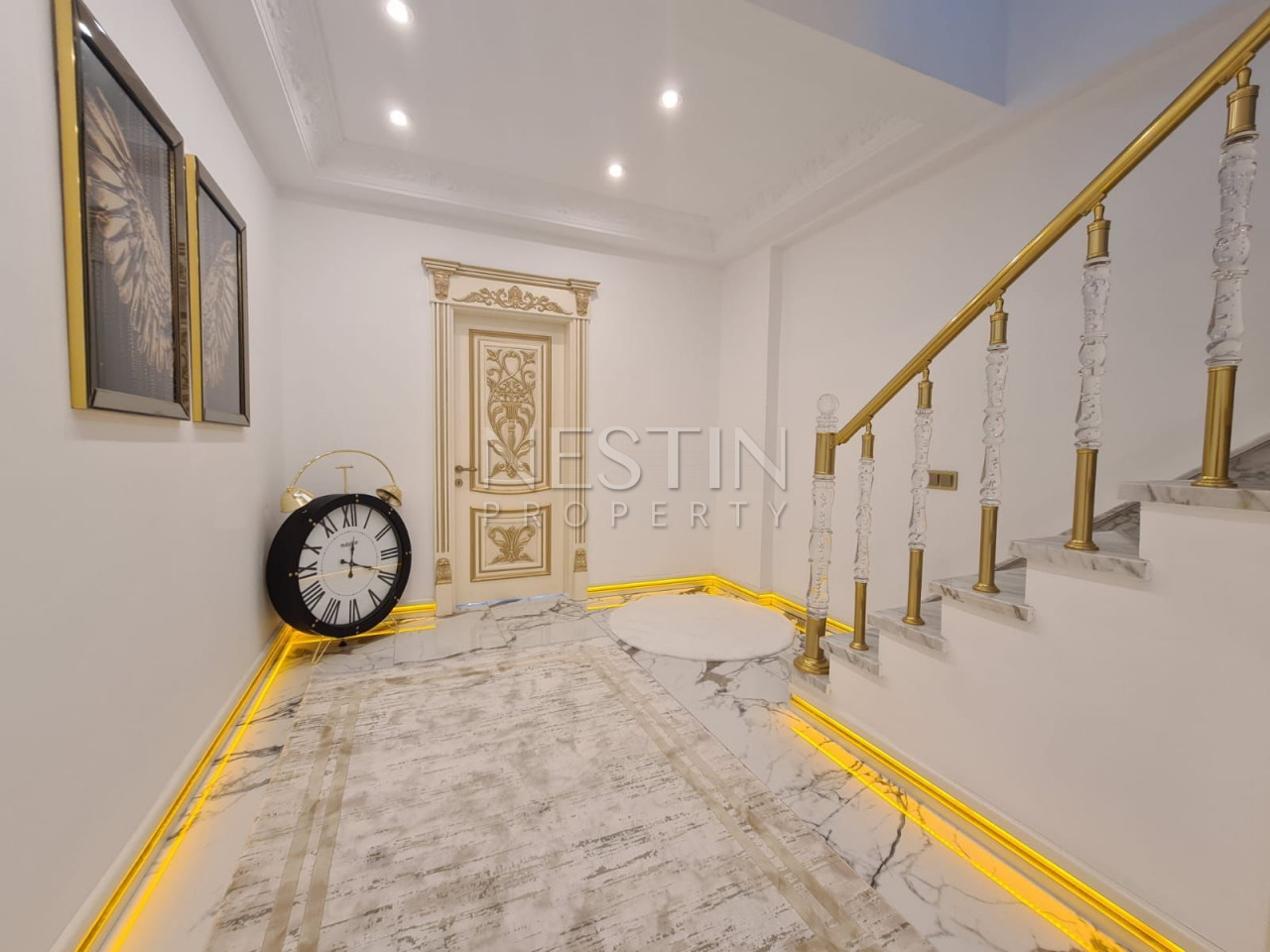 Шикарный пентхаус 5+1 в районе Махмутлар с видом на море и горы фото 22