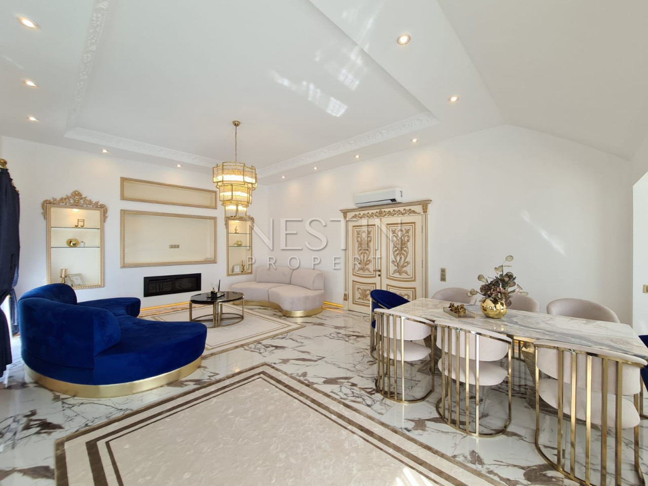 Шикарный пентхаус 5+1 в районе Махмутлар с видом на море и горы фото 28