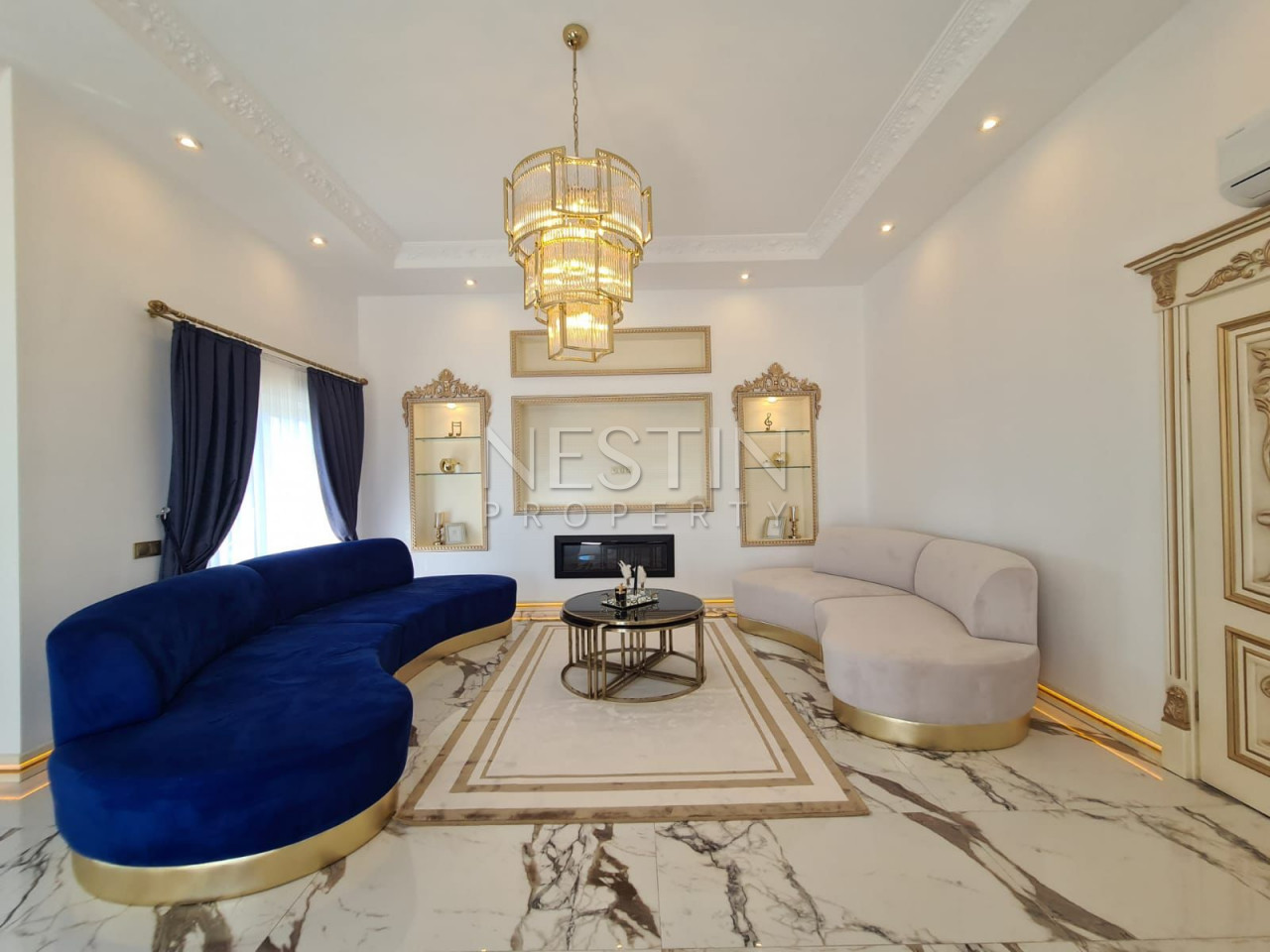 Шикарный пентхаус 5+1 в районе Махмутлар с видом на море и горы фото 29