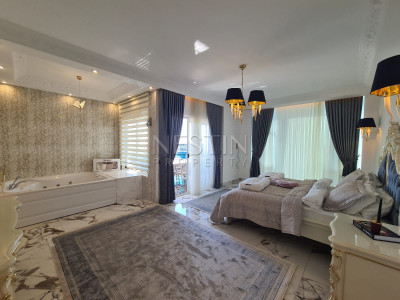 Шикарный пентхаус 5+1 в районе Махмутлар с видом на море и горы фото 39