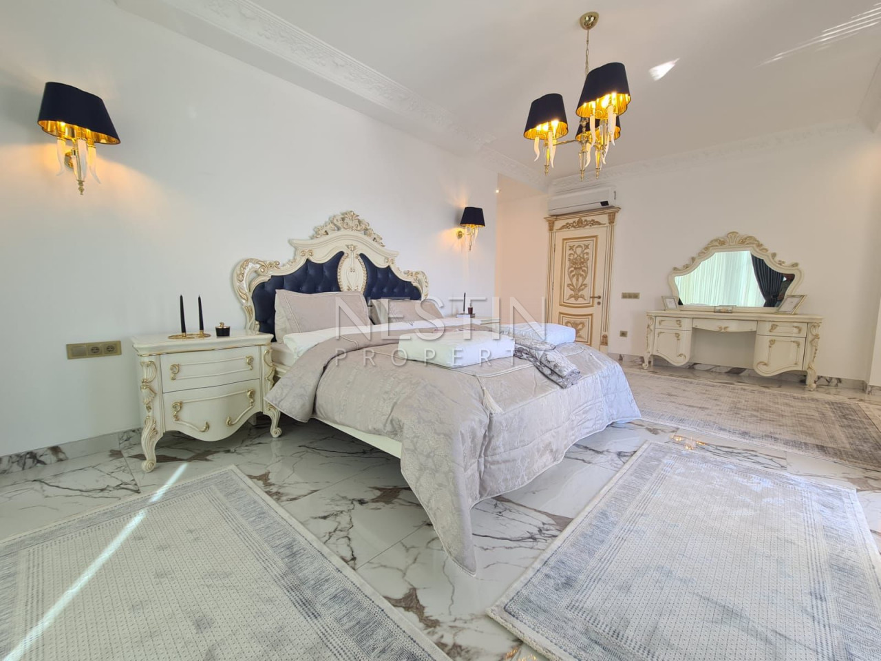 Шикарный пентхаус 5+1 в районе Махмутлар с видом на море и горы фото 40