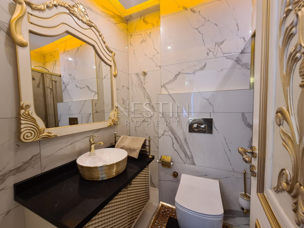 Шикарный пентхаус 5+1 в районе Махмутлар с видом на море и горы фото 48