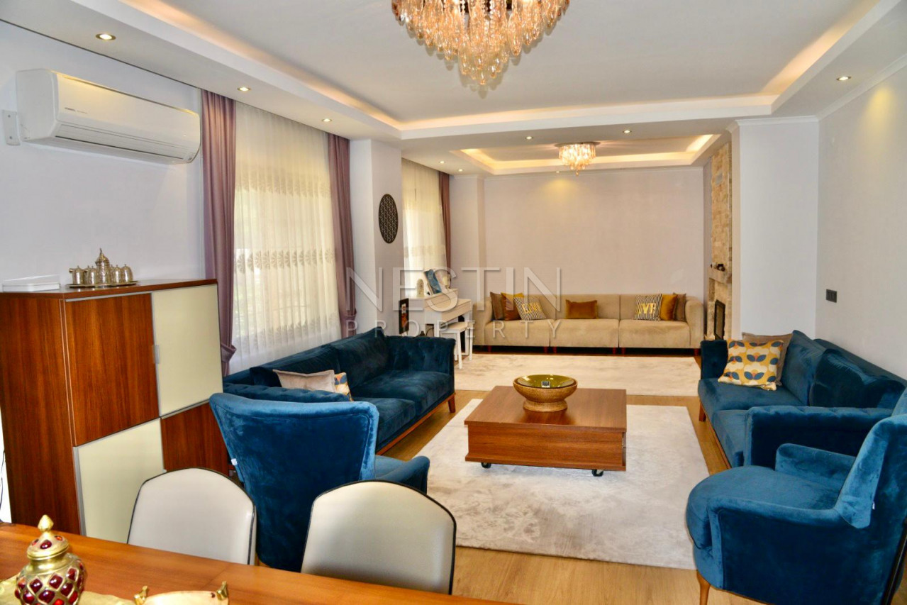 Стильный садовый дублекс 4+1 в районе Оба фото 14