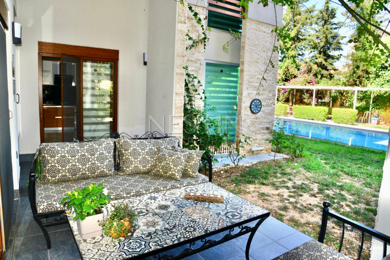 Стильный садовый дублекс 4+1 в районе Оба фото 25