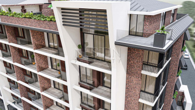 Новый жилой комплекс на этапе строительства в центре города Аланья фото 8