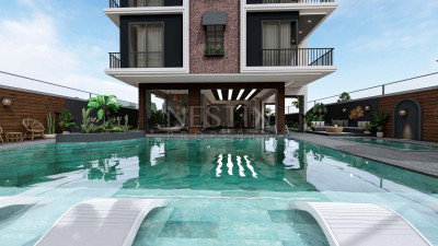 Новый жилой комплекс на этапе строительства в центре города Аланья фото 30