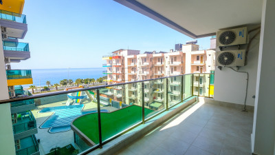 Квартира 2+1 в новом комплексе в районе Махмутлар с видом на море фото 2