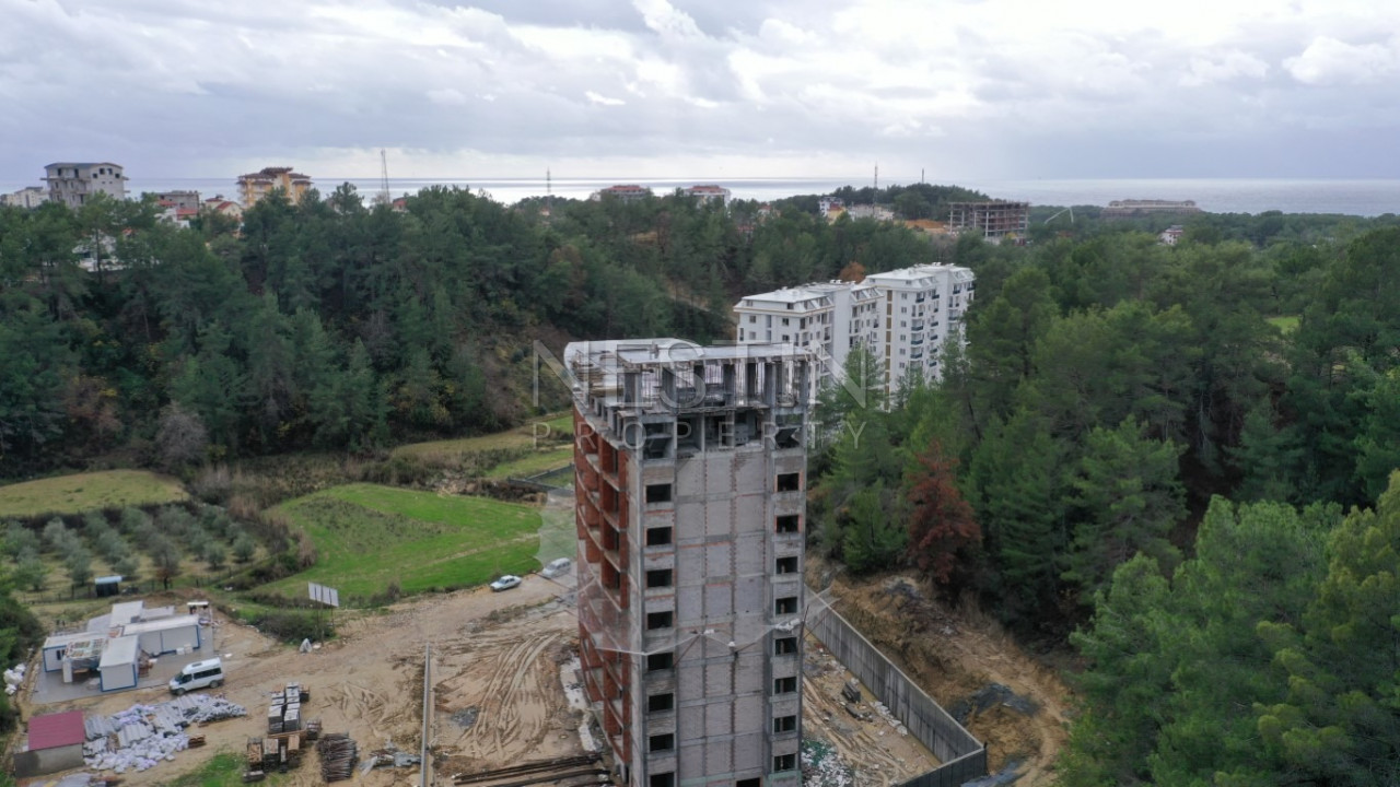 Квартира 1+1 в комплексе на этапе завершения строительства в районе Авсаллар фото 20