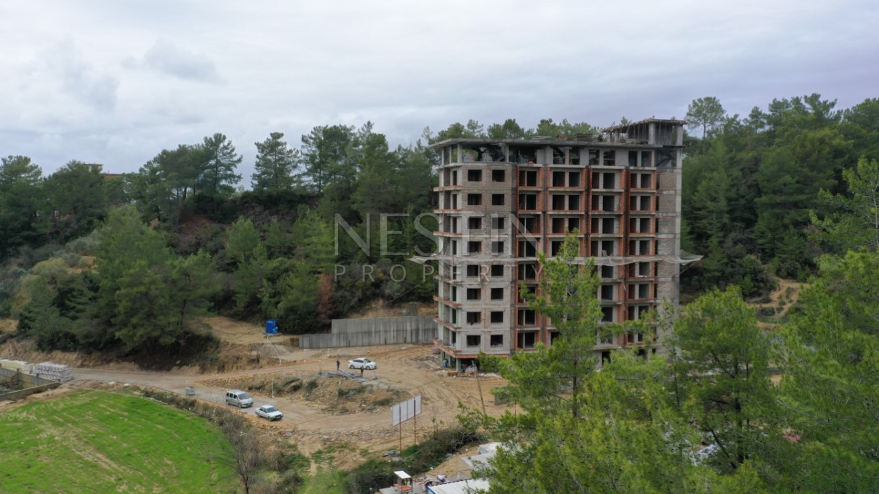 Квартира 1+1 в комплексе на этапе завершения строительства в районе Авсаллар фото 39