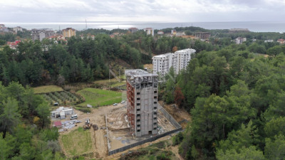 Квартира 1+1 в комплексе на этапе завершения строительства в районе Авсаллар фото 41