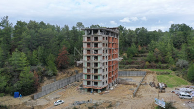 Квартира 1+1 в комплексе на этапе завершения строительства в районе Авсаллар фото 42