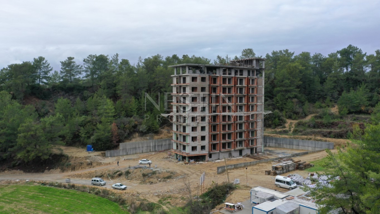 Квартира 1+1 в комплексе на этапе завершения строительства в районе Авсаллар фото 45