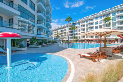 Светлая квартира 1+1 в комплексе района Кестель фото 4