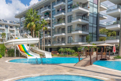 Светлая квартира 1+1 в комплексе района Кестель фото 2