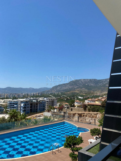 Уютный садовый дуплекс 3+1 в комплексе района Каргыджак фото 25