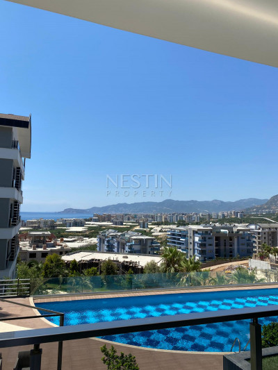 Уютный садовый дуплекс 3+1 в комплексе района Каргыджак фото 27