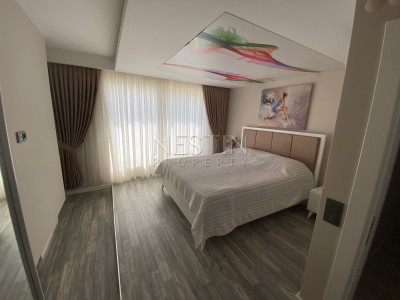 Уютный садовый дуплекс 3+1 в комплексе района Каргыджак фото 43