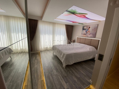 Уютный садовый дуплекс 3+1 в комплексе района Каргыджак фото 47