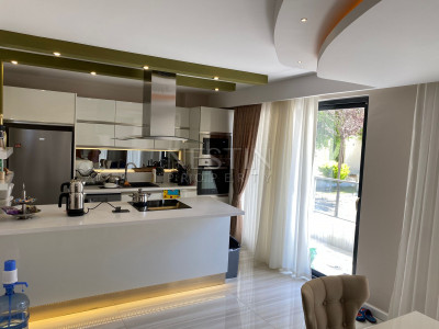 Уютный садовый дуплекс 3+1 в комплексе района Каргыджак фото 56